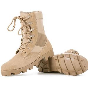 Bottes tactiques de randonnée dans le désert noir - Imperméables - Vente directe du fabricant - Product Image 2