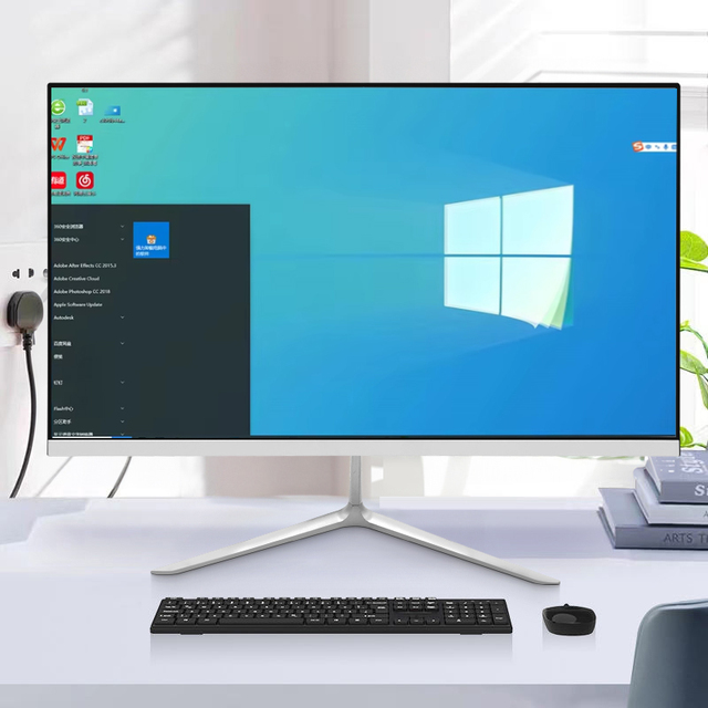 Hot Sale Intel Core I3 I5 I7 Business Office All in One Desktop Computer 1080P All in One PC
