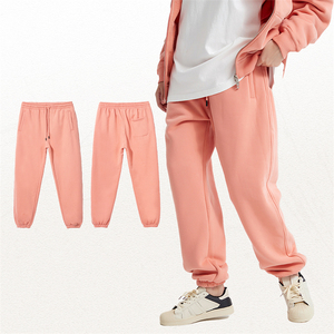 Pantalon de survêtement 360gsm imprimé avec broderie personnalisée Streetwear pantalon de survêtement unisexe surdimensionné avec cordon de serrage vierge - Product Image 6