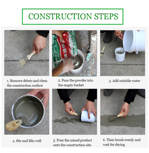 Ciment à prise rapide NBS Fast Plugging King pour l'arrêt instantané de l'eau, la réparation des fuites et le compactage - Product Image 3