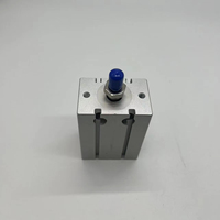 Cylindre pneumatique compact MU16X10 en aluminium à montage libre, double effet, 16x10mm, remplacement 1:1 pour AirTac série MU, garantie 1 an