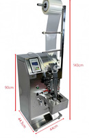 Machine entièrement automatique de remplissage et de scellage de sachet de sachet de sachet de bâtonnet de liquide de lait de l'eau Popsicle de sucette glacée