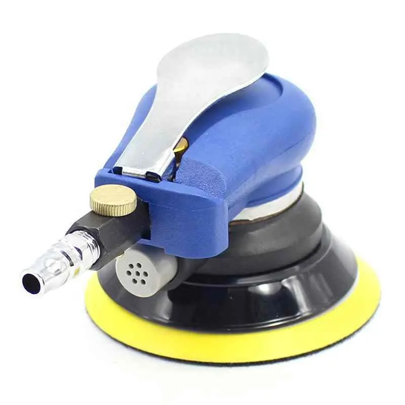 5 Inch Car Polishers Pneumatic Sander Pneumatic Polishing Machine Air Eccentric Orbital Sander Tool