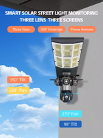 VANTONE-Lampe Solaire Intelligente CCTV Farola, Caméra Wifi, Réverbère LED Solaire, Lumière Super Élevée, Étanche