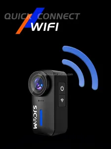 Mini caméra C100/c100plus 1080p30fps / 4k30fps H.265 12mp 2.4g Wifi 30m Boîtier étanche Caméra d'action sportive DV - Product Image 6