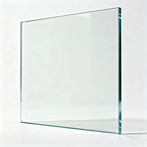 Verre trempé massif de 19 mm d'épaisseur pour dessus de <span class=keywords><strong>table</strong></span> commerciaux et murs-rideaux extérieurs - Durable, haute résistance, résistant aux taches, facile à nettoyer - Product Image 1