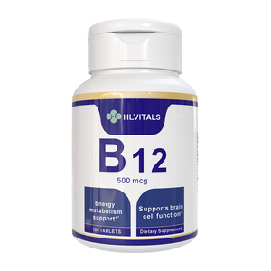 Suplemento Diario de Vitamina B12 de Marca Privada, Cápsulas Vegetarianas Sin Gluten y Sin OMG, 90 Tabletas, 2,500 mcg - Product Image 2