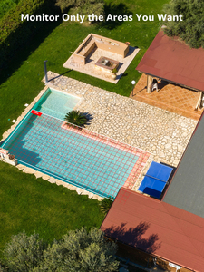 Caméra IP réseau PoE <span class=keywords><strong>ANNKE</strong></span> C800 <span class=keywords><strong>4K</strong></span> 8MP pour surveillance professionnelle avec WDR 120dB, microphone IA, emplacement pour carte SD, caméra de sécurité - Product Image 5