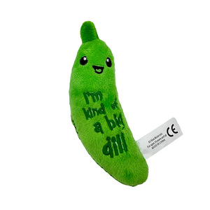 Juguete masticable de pepino verde ecológico al por mayor, rompecabezas interactivo sostenible, suministros para mascotas de algodón para mascotas - Product Image 1