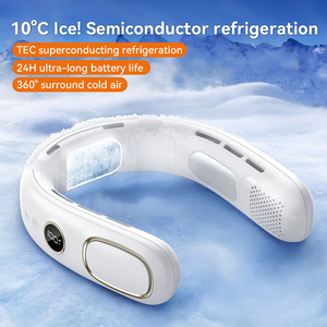 Ventilatore Portatile e Indossabile Senza Pale da Collo, Ricaricabile USB-C, Mini Ventilatore da Collo, Condizionatore d'Aria per Viaggi e Sport all'Aperto - Product Image 2