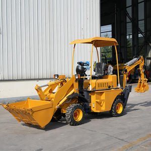 Сертифицированный CE мини-трактор экскаватор-погрузчик мини-трактор с экскаватором и фронтальным погрузчиком - Product Image 6