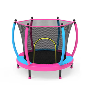 Trampoline pour enfants Zoshine, durable, souple, écologique, certifié EN71, pour filles, haute élasticité, design anti-retournement latéral, avec protection - Product Image 1