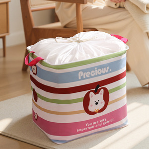 Custom Quilt <b>Storage</b> Bag Large Capacity Rectangle Dustproof Moisture Proof Bedroom Organizer <b>Clothes</b> <b>Storage</b> Solution - Product Image 1