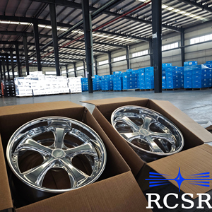 Ruedas de Aleación RSCR 2P 3P Personalizadas con Borde Profundo 5x114.3 5x120 5x130 Cromadas y Pulimentadas para Mercedes C8 <span class=keywords><strong>Ferrari</strong></span>, de 18-26 Pulgadas para Autos de Lujo - Product Image 2