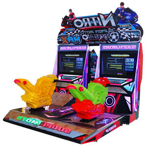 Máquina de Videojuegos Arcade de Carreras de Motos de Lujo, Operada con Monedas, Máquina de Juego de Carreras 4D - Product Image 1