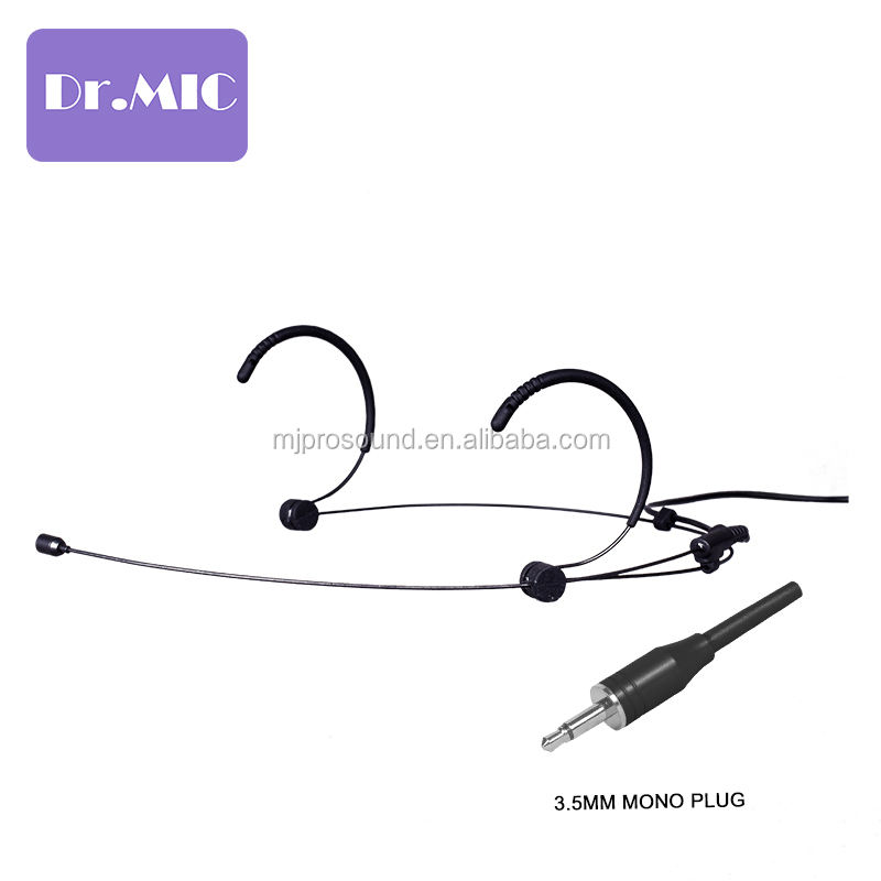 Conector mono de 3,5 mm negro