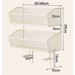 Modern Corner Toilet Rack with Multi-Function Storage for Bathroom Vanity Supplies - Product Image 1
