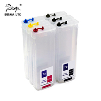 Cartucho de tinta recargable vacío para plóteres HP72 70 727 728 730 745 746 Designjet T920 T830 T730 T1500 T1600 T2600 Z2600 Z5600