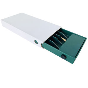 Emballage de luxe en papier rouleau pré-<span class=keywords><strong>king</strong></span> <span class=keywords><strong>size</strong></span> boîte-cadeau tiroir coulissant rigide et résistant aux enfants pour pilules ou matériaux recyclés - Product Image 5