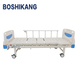 Больничная койка для пожилых людей ручная койка для комфорта и удобства для дома или учреждений по уходу металлический материал Больничная койка - Product Image 2