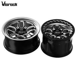 Ruedas Forjadas Viorock 17x12/18x12 True Beadlock para Carreras de Drag, Compatibles con Ford <span class=keywords><strong>Mustang</strong></span> <span class=keywords><strong>Shelby</strong></span> GT500/Cobra Jet <span class=keywords><strong>Chevrolet</strong></span> Camaro ZL1 1LE - Product Image 2