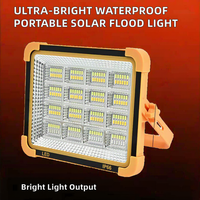 Projecteur LED Solaire Extérieur IP66 Haute Puissance Ultra-lumineux Étanche Portable Multi-vitesses Réglable à Détection Tactile - Offre Spéciale