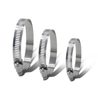 Usine chinoise haute qualité poli SS304 acier inoxydable métrique entraînement collier de serrage bande passante Allemagne Type OEM industrie générale