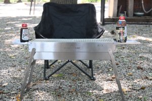 Barbecue portable au charbon de bois, haute efficacité, en acier inoxydable, pour la maison, le jardin et le camping - Product Image 4