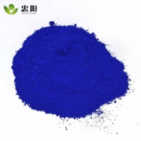 Pigment bleu phtalocyanine, forte puissance de coloration, colorant bleu organique pour plastique, encre, revêtement, masterbatch