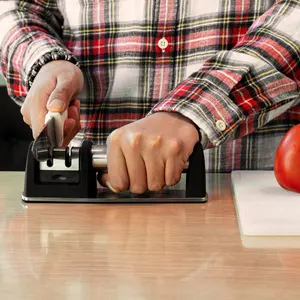 Aiguiseur de couteaux BOX 2, corps en acier inoxydable, TRUPER - Product Image 4