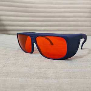 משקפי בטיחות לייזר כתומים עם מסגרת מלאה 532 ננומטר ו-1064 ננומטר משקפי מגן לייזר להגנה על העיניים עבור KTP ו-ND YAG - Product Image 4