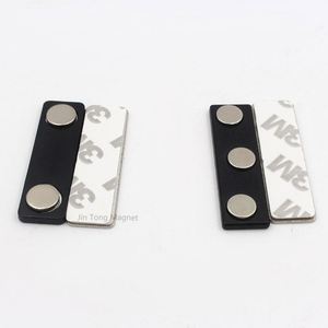 Magnetic <b>Tag</b> Strong Premium Neodymium Name <b>Tag</b> <b>ID</b> Badge Magnets Magnetic Name Badge - Product Image 4