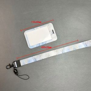 Sublimation Lanyard High Quality Polyester Customized Access Card Work Permit Hanging Rope and ID Card Holder - Product Image 5
