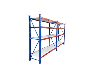 Indoor Universal Adjustable Metal Shelving Easy Setup Direct Manufacturer for Industrial Supermarket Inventory - Product Image 4