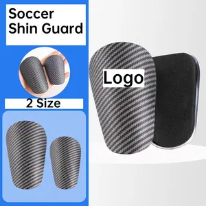 Customizable Low Price Good Quality Custom Logo Design Football Shin Pads Carbon Fiber Shin Guard For Soccer