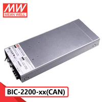 Alimentation à découpage bidirectionnelle AC/DC série Mean Well BIC-2200 avec fonction de recyclage d'énergie 12V/24V/48V/96V