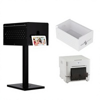 Support d'imprimante métallique à installation rapide compatible avec les appareils photo RX1HS DS620 P525L, housse de photomaton intégrée, impression instantanée, garantie 1 an