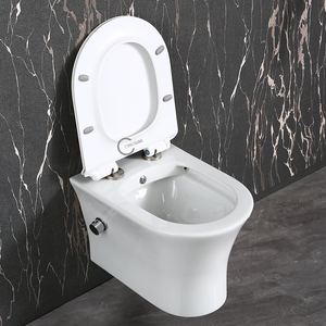 Nhà Máy Bán buôn hiện đại được thiết kế treo nhà vệ sinh không có vành gắn liền với phòng tắm gốm tường treo nhà vệ sinh CHẬU VỆ SINH - Product Image 2