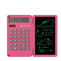 Calculatrice scientifique multifonctionnelle avec tableau d'écriture, mini calculatrice pour la maison, le bureau, les examens, l'apprentissage