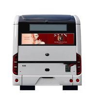 Pantallas LED de Información de Rutas de Metro Personalizadas de Fábrica, Sistema de Información para Pasajeros de Trenes y Autobuses, Pantalla LED Publicitaria