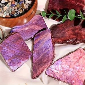 Rodajas de Piedra Lunar Roja de Alta Calidad al por Mayor, Perfectas para Decoración del Hogar, Regalos Navideños y Colecciones de Piedras - Product Image 3