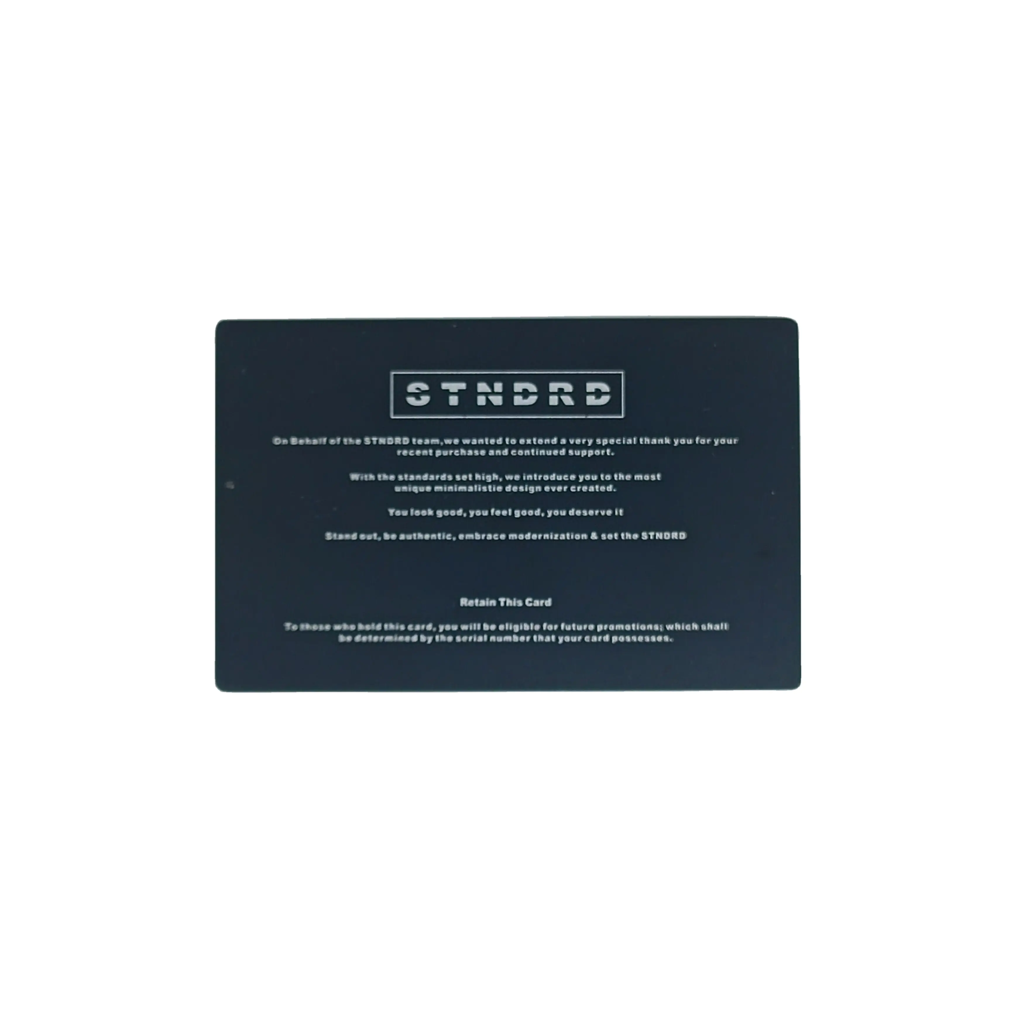بطاقة الائتمان حجم ماتي وعاء من الستانليس ستيل الأسود المعادن RFID NFC بطاقة الأعمال