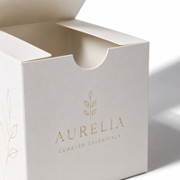 Boîtes en carton blanc personnalisées à bas prix, en gros, avec gaufrage, recyclables et durables, emballage en carton pliable pour cadeaux et artisanat