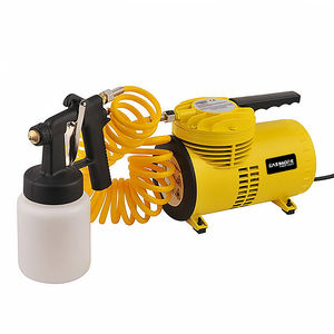 Mini compresor de aire portátil de doble voltaje 127V 220V con pintura, limpieza de pintura, <span class=keywords><strong>pistola</strong></span> de polvo, manómetro, Kit de inflado - Product Image 2