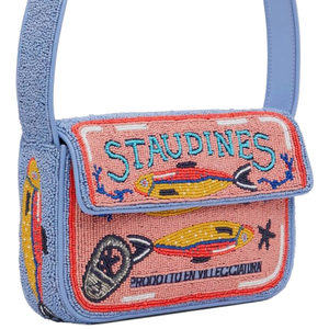 Sac à main en coton écologique brodé à la main, multicolores, de style indien traditionnel, avec des perles, design élégant, Glowin Fashion, pour un usage quotidien - Product Image 1