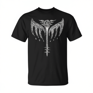 Camiseta sin Mangas con Símbolo de Valquiria, Valknut de Odín con Vikingos de Asgard y Valhalla, para Fanáticos de la Mitología Nórdica, Artículo Promocional - Product Image 2