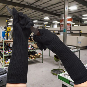 Venta al por mayor de guantes anticorte de acero de alta calidad bolsa de extensión de manga larga al aire libre pesca carnicero protección de seguridad segura - Product Image 5