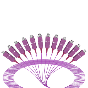Cable de Fibra Óptica Multimodo OM4 Dúplex LC-LC de 1.5m - 10G LSZH para Interiores - Product Image 3