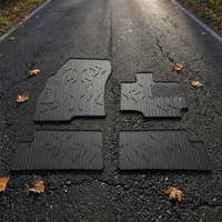 Tapis de sol de voiture pour Chery Tiggo 4 Pro 2021-2027 (conduite à droite) – Tapis en caoutchouc latex robustes et imperméables toutes saisons – Accessoire intérieur