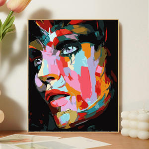 クラシック画像カラーリングキャンバスオイルペイントギフト家の装飾絵画と壁の芸術セックスDIY絵画数字で - Product Image 2